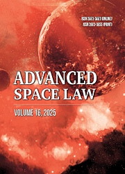 Advanced Space Law Volume 16